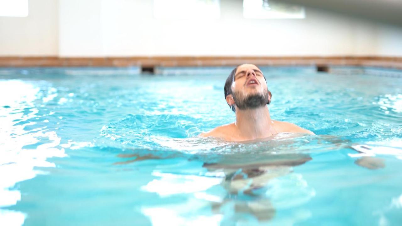 Balneario De Alicun De Las Torres ビジャヌエバ・デ・ラス・トーレス エクステリア 写真